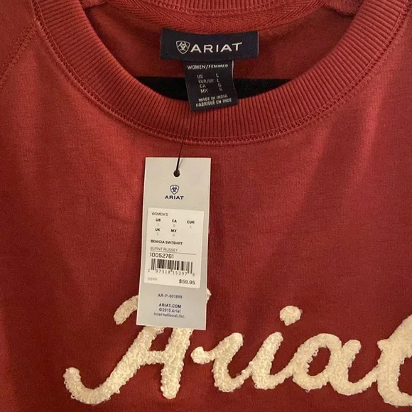 BRAND NEW | ARIAT crew neck sweater - Picture 3 of 4